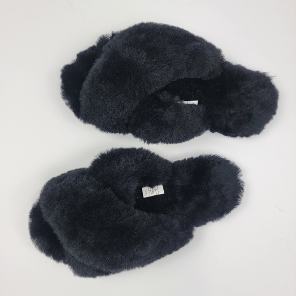 Emu Australia Mayberry Crossover Slippers Black Size 39 - Picture 12 of 12